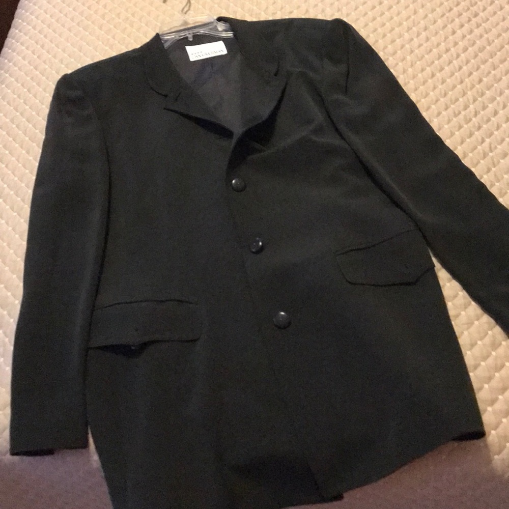 Dana Buchman Silk olive green blazer size 16